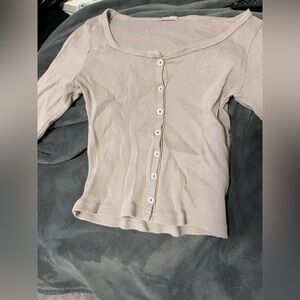Brandy long sleeve top